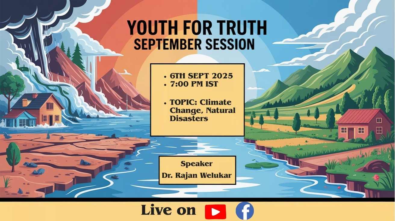 Youth for Truth September Session – Climate Change & Natural Disasters