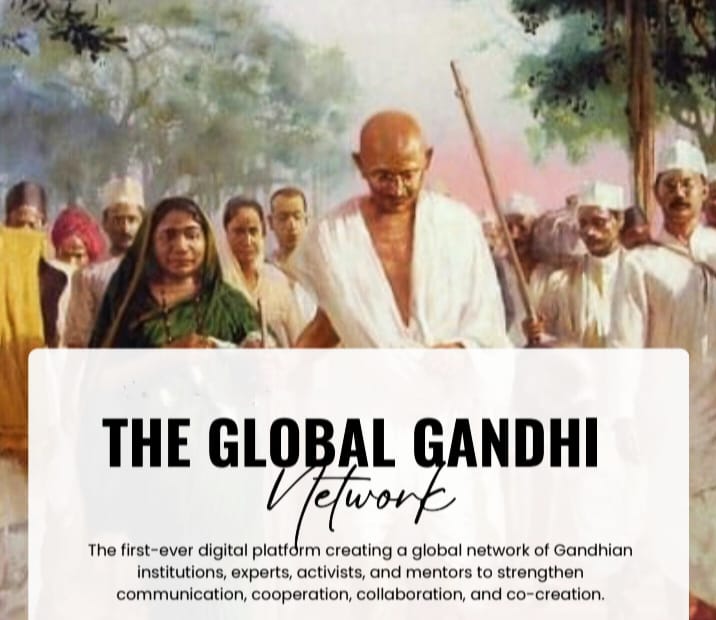 गांधी विचारों का डिजिटल दीपस्तंभ – ग्लोबल गांधी.कॉम