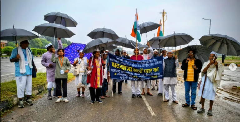 One Step with Gandhi: A Nonviolent Foot March Based on Love
