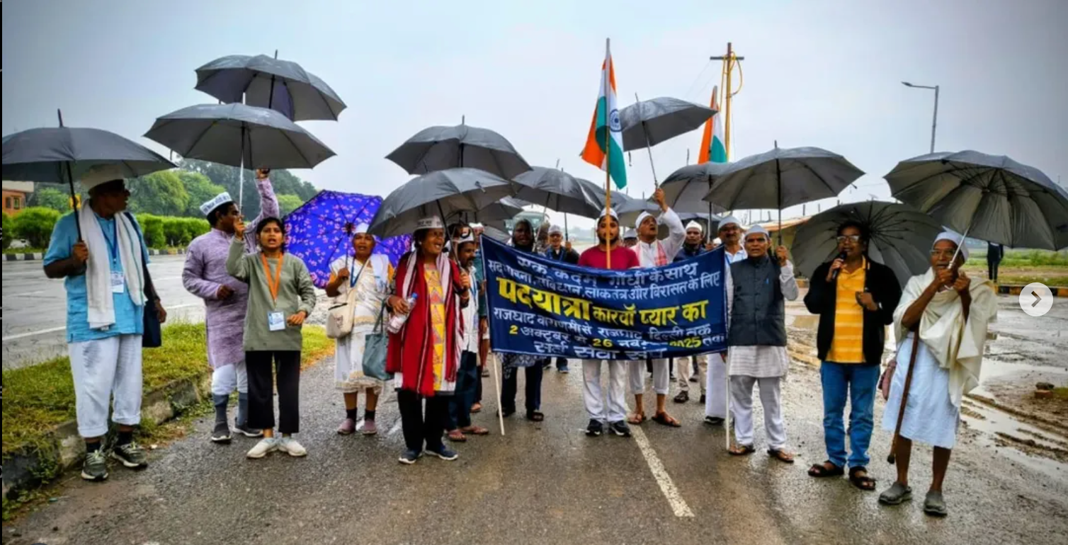 One Step with Gandhi: A Nonviolent Foot March Based on Love