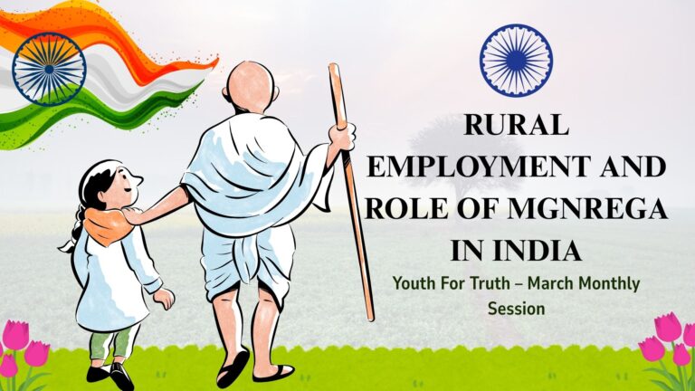 Rural Employment and Role of MGNREGA in India