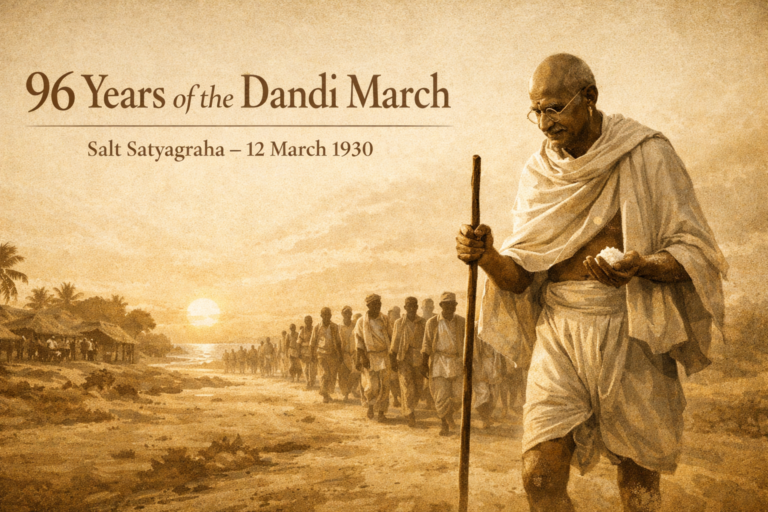 Handful of Salt and a Great Struggle: Commemorating the 96th Anniversary of the Dandi March