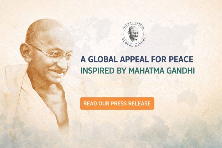 PRESS RELEASE- Global Gandhi Board Issues AI-Generated Message Inspired by Mahatma Gandhi on Middle East Conflict.