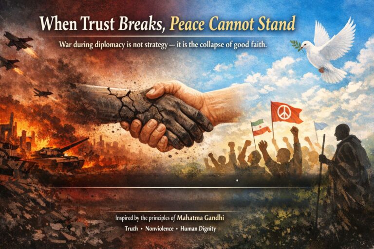 An Illegal War, A Broken Trust: The Questions the World Cannot Avoid