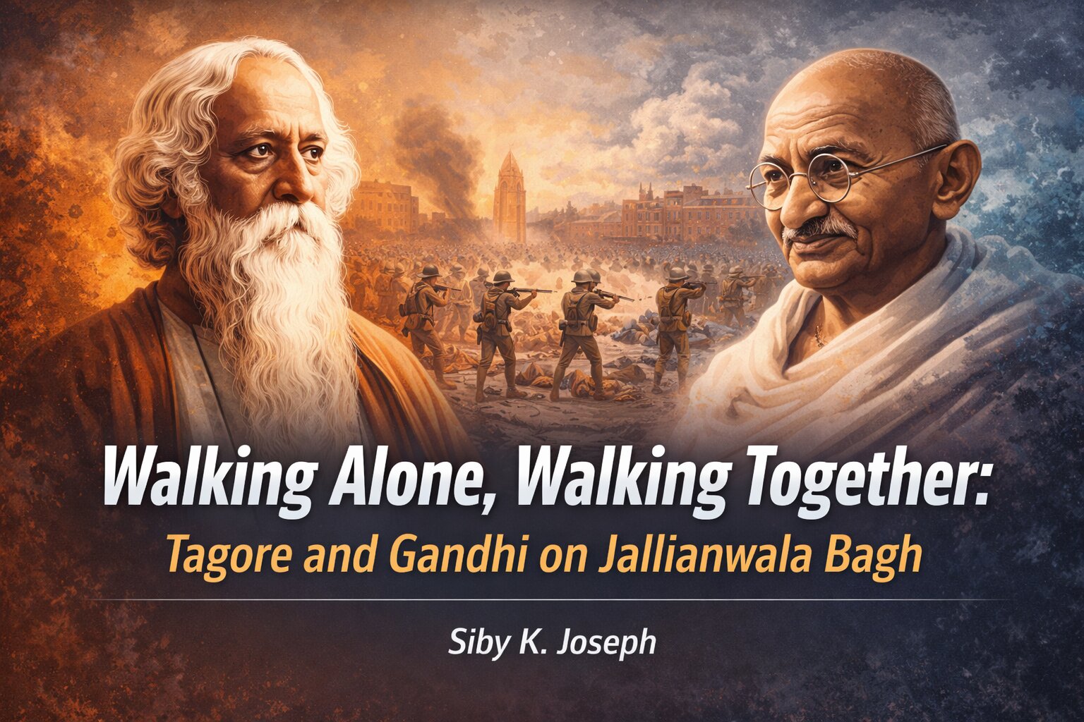 Walking Alone, Walking Together: Tagore and Gandhi on Jallianwala Bagh