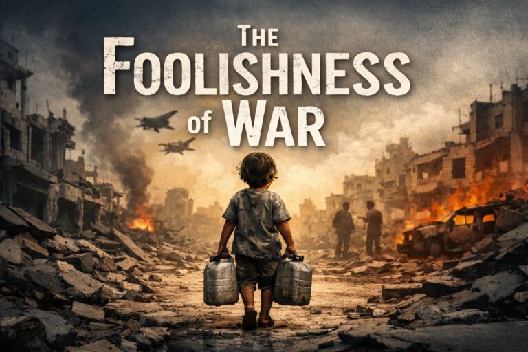 The Foolishness of War