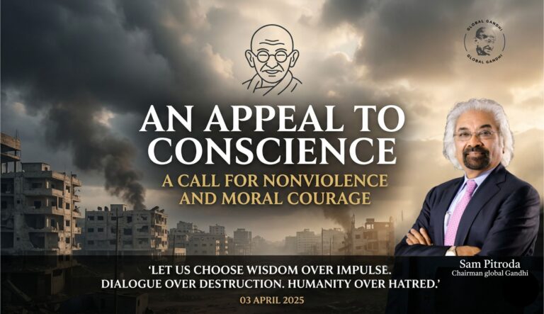 An Appeal to Conscience: A Call for Nonviolence and Moral Courage