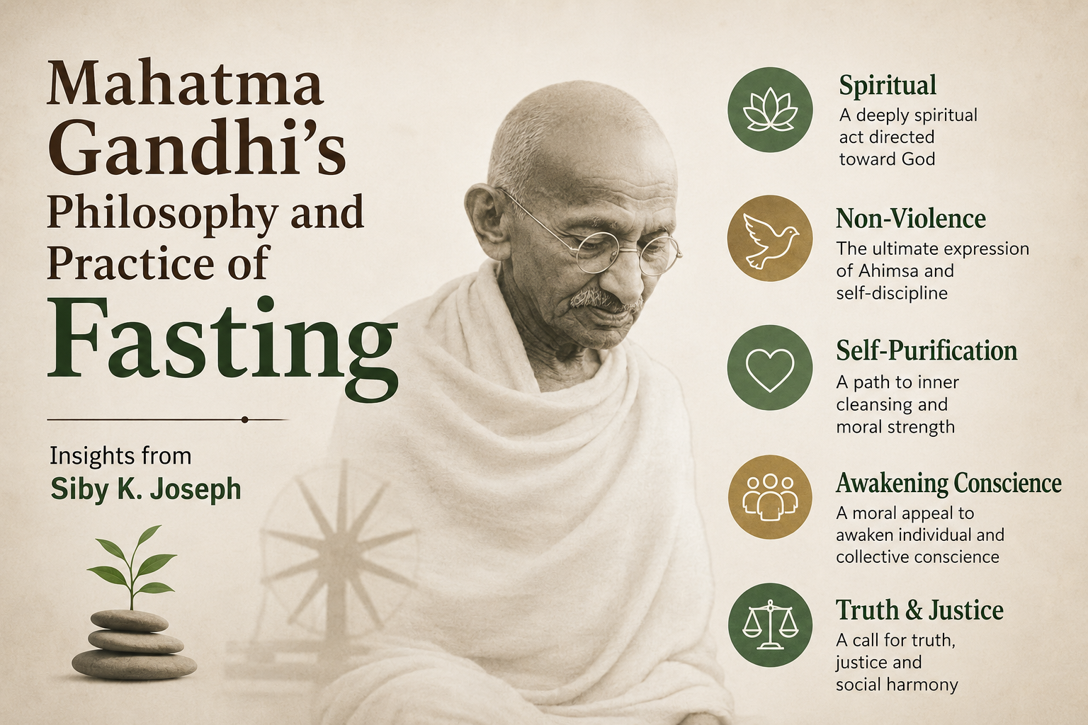 Mahatma Gandhi’s Philosophy and Practice of Fasting