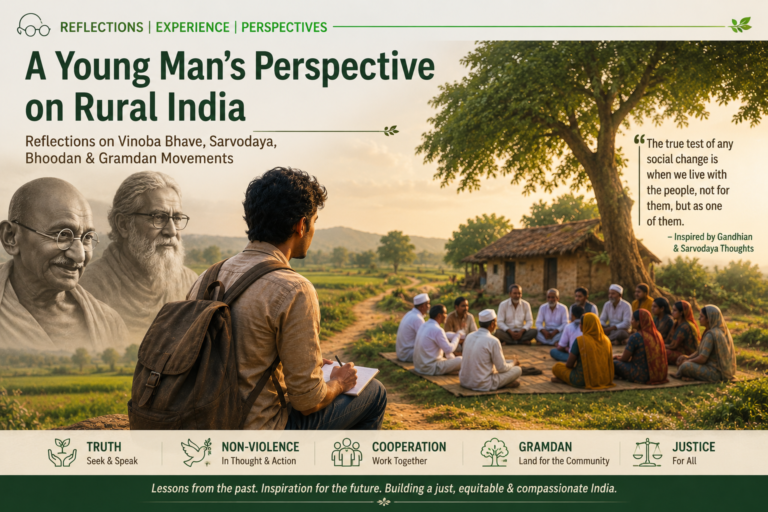 Reflections on Bhoodan and Gramdan Movements