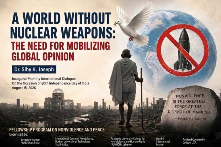 A World Without Nuclear Weapons: The Need for Mobilizing Global Opinion