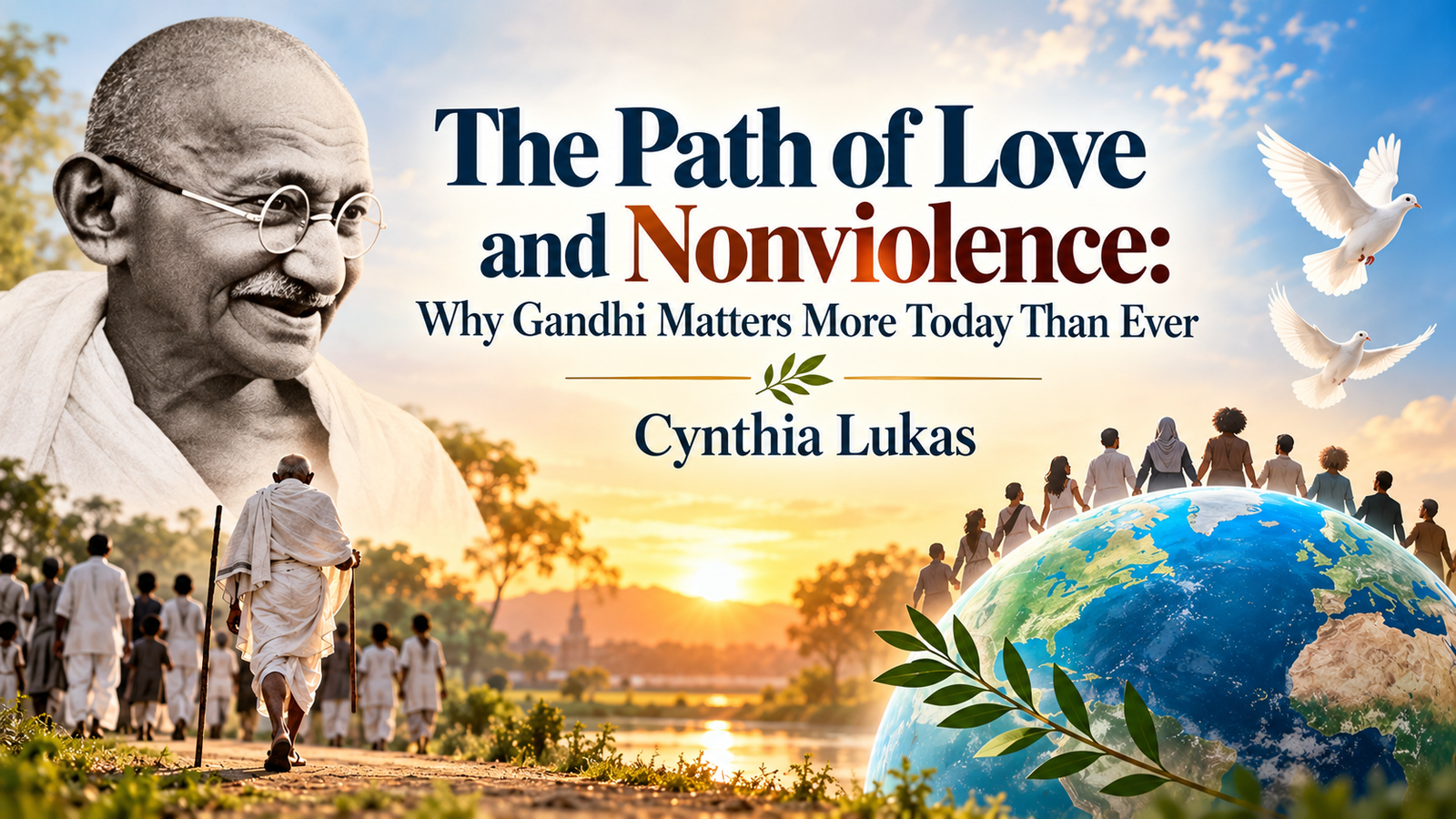 The Path of Love and Nonviolence: Why Gandhi Matters More Today Than Ever 